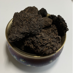 Шу пуэр Lao Cha Tou старые чайные головы 2005 года - 100 г. Photo 2